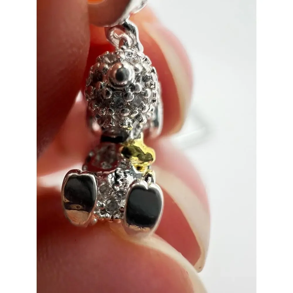 NEW Snoopy & Woodstock Charm for European Bracelet